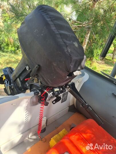 Лодка пвх с мотором и прицепом