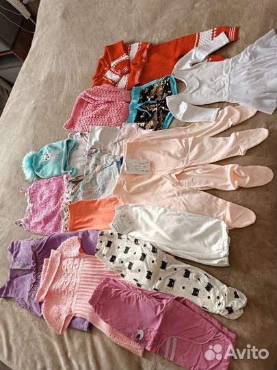 Вещи пакетом для девочки
