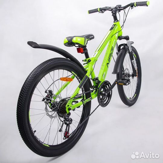 Новый велосипед NRG Gecko 24”(21ск, диск)