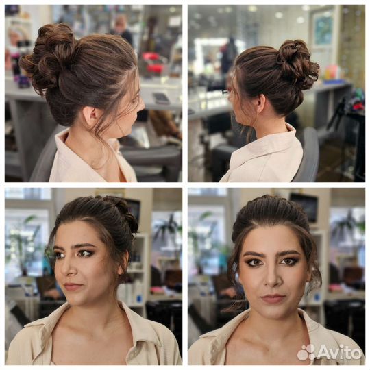 Макияж, Причёска, Локоны