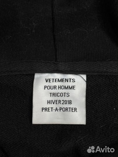 Худи vetements rammstein