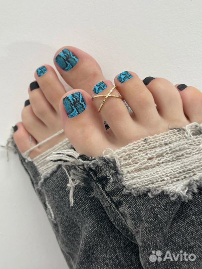 Педикюр с покрытием гель-лак