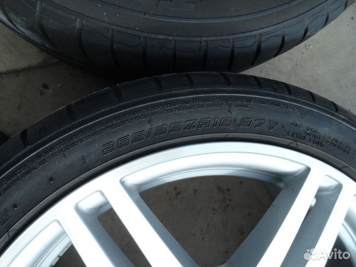 Dunlop SP Sport Maxx 050 245/40 R18 и 265/35 R18