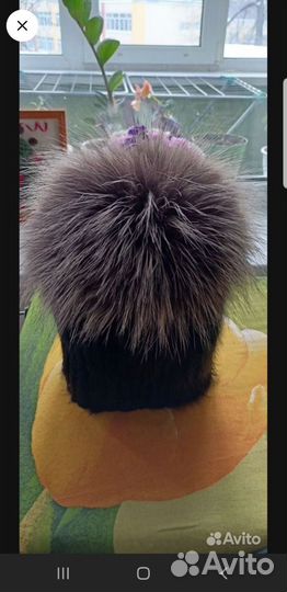 Шапка норковая женская
