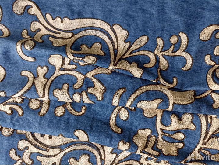 Ткань хлопок с вышивкой