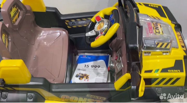 Внедорожник электромобиль от 3-6 лет