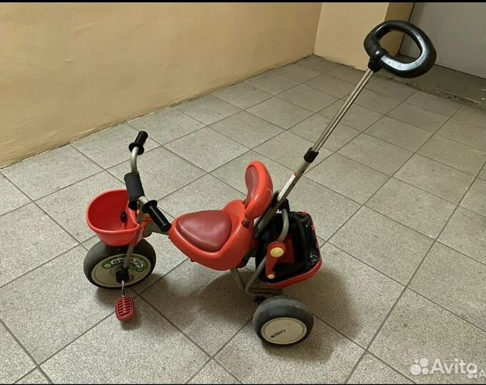 Японский трехколесный велосипед ides cargo