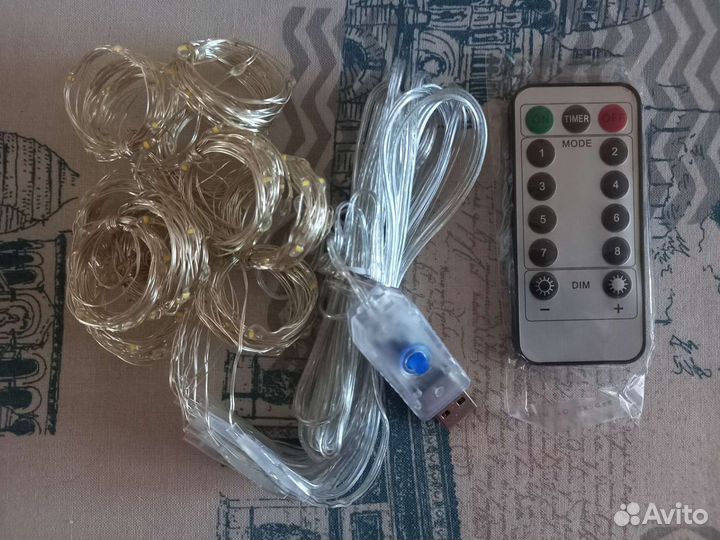 Гирлянда-штора