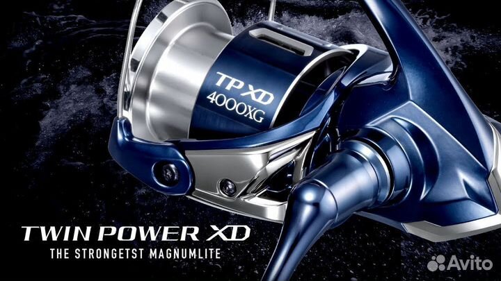 Рыболовная катушка Shimano 21 Twin power XD 4000PG