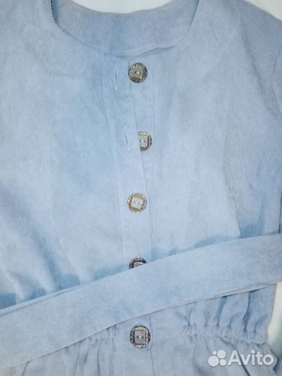 Платье женское, нежный вельвет