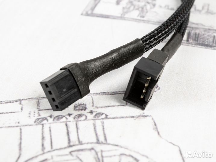 Кабель удлинительный 4pin - 4pin