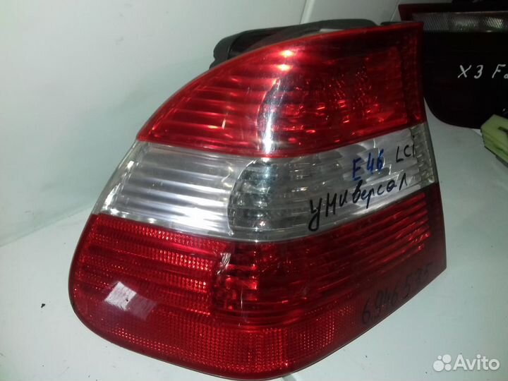 Фонарь зад лев BMW 3 E46 LCI универсал