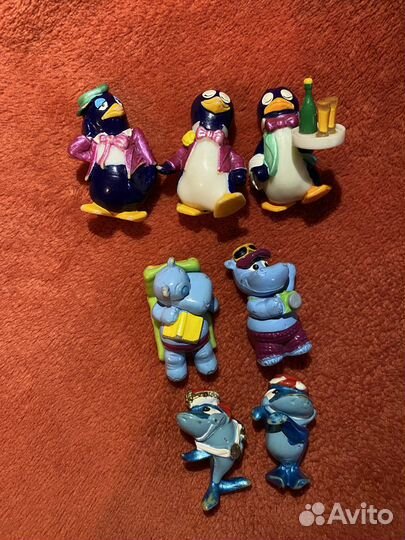 Игрушки из киндер сюрприза 90-х годов