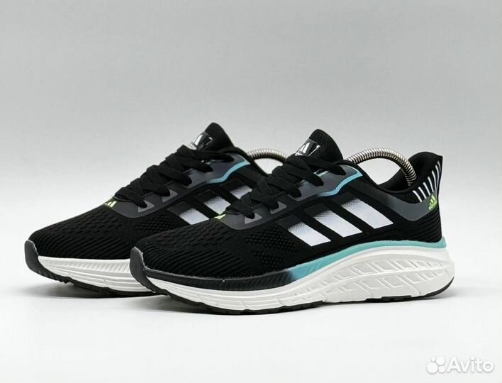 Кроссовки черные мужские adidas новые 41-45р