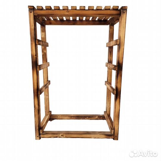 Стеллаж-комод для хранения вещей обожженный, хвоя