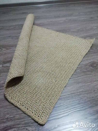 Коврик из джута
