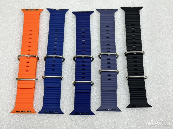 Ремешок силиконовый для Apple Watch Ultra и других