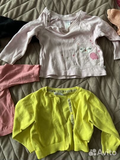 Пакет вещей для девочки 68-74 (8 вещей)