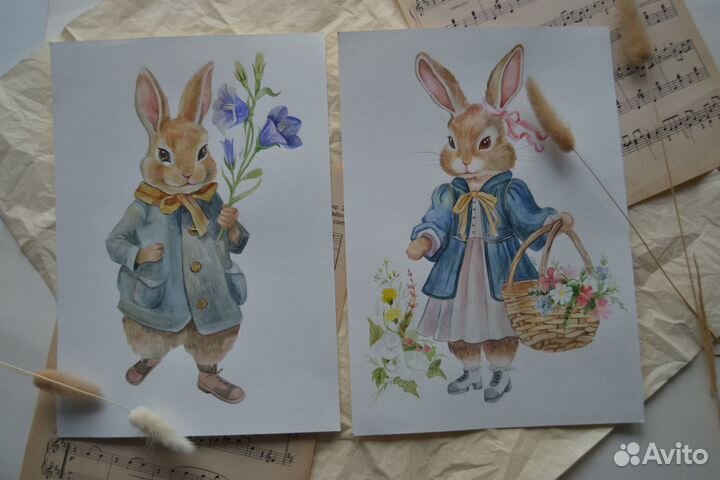 Картина акварельная 