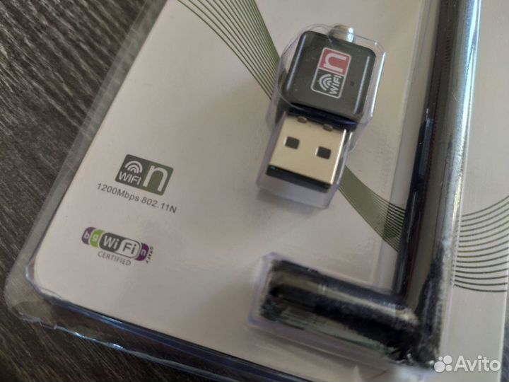 USB адаптер WiFi с антенной