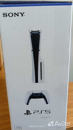Sony Playstation PS5 Slim disc, 1 тб, CFI-2000A
