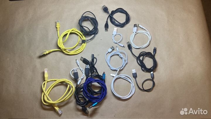 Провода lightning, usb, aux, type-c, micro-usb