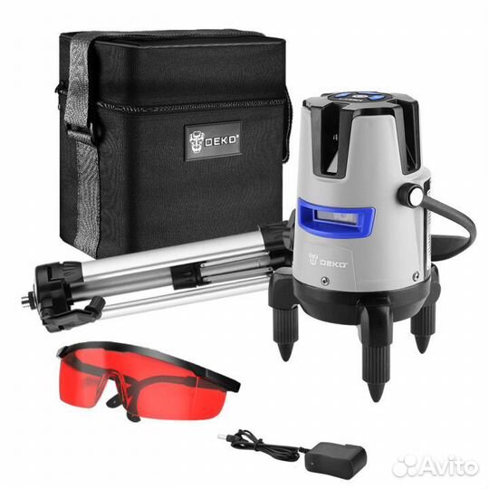 Лазерный самовыравнивающийся уровень deko LL57 PRO