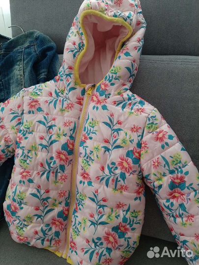 Куртки на весну до 3 лет (б/у