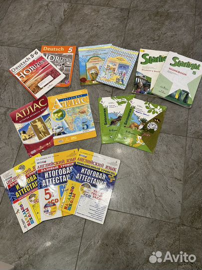 Учебники 3, 4, 5, 6, 7 классы