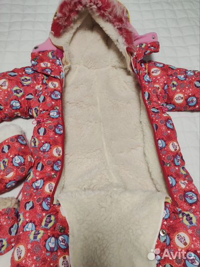Зимний комбинезон для девочки