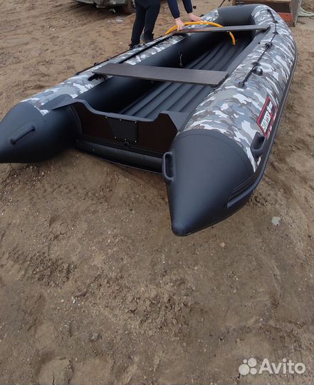 Лодка Хантер 360а кмф+ мотор магнум про 9.9