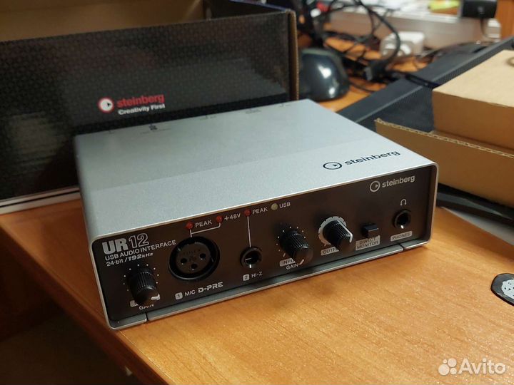 Внешняя звуковая карта Steinberg UR12