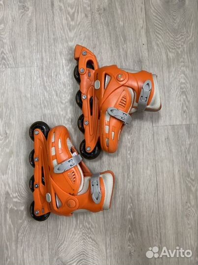 Роликовые коньки детские раздвижные