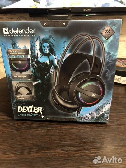 Игровые наушники с микрофоном