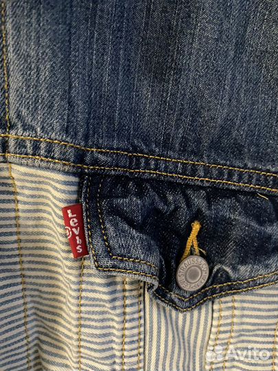 Куртка джинсовая levis L/XL