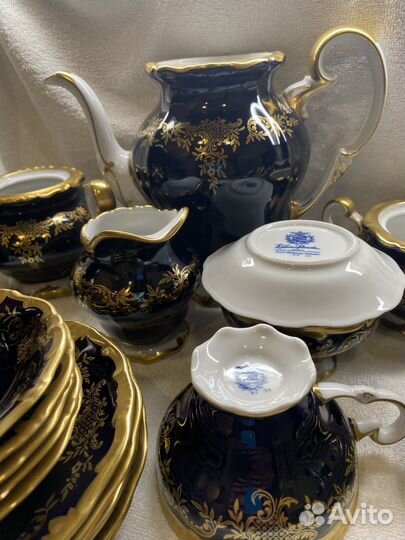 Чайный сервиз гдр Weimar Porzellan