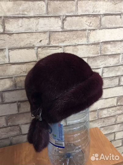 Шапка норковая женская