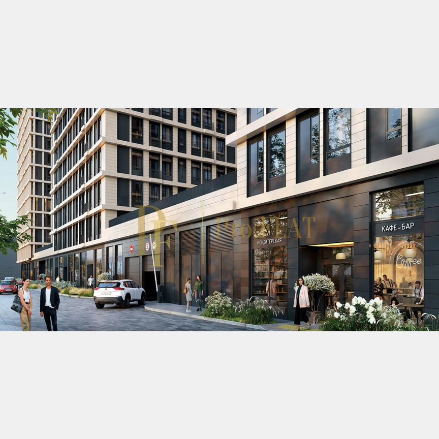 1-к. квартира, 49,3 м², 29/30 эт.