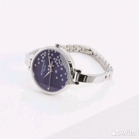 Наручные часы romanson RM 9A07L LW(BU) новые