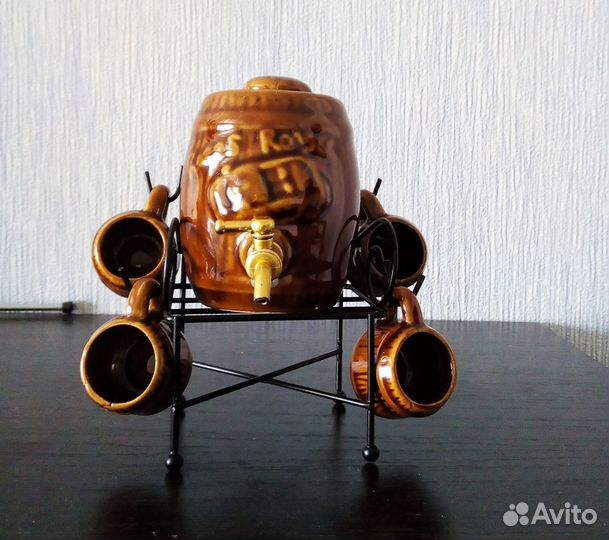 Набор для коньяка. Керамика