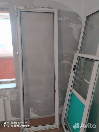 Окна пластиковые (балконный блок)