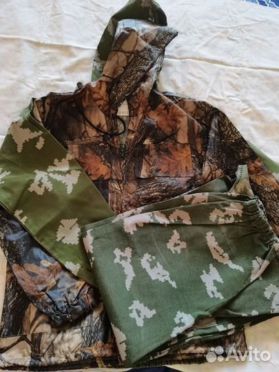 Камуфляжный костюм детский