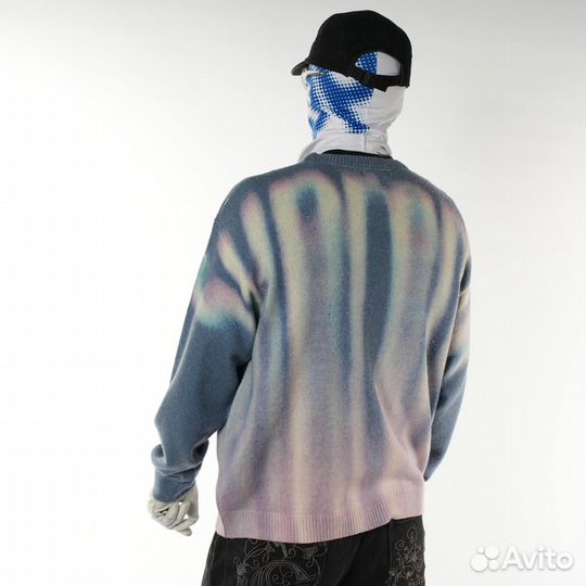 Свитер Supreme Blurred Logo мужской на весну