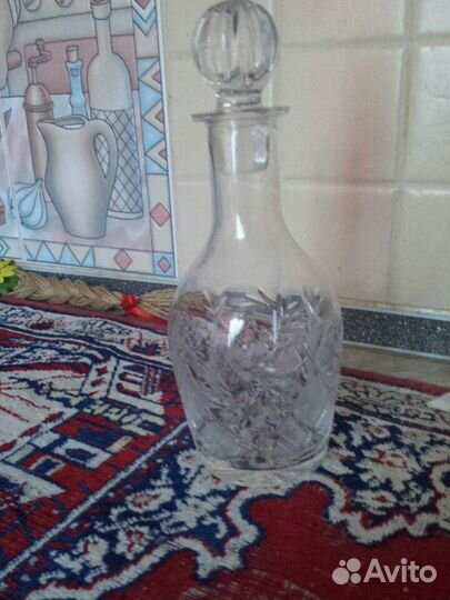 Графин хрустальный СССР