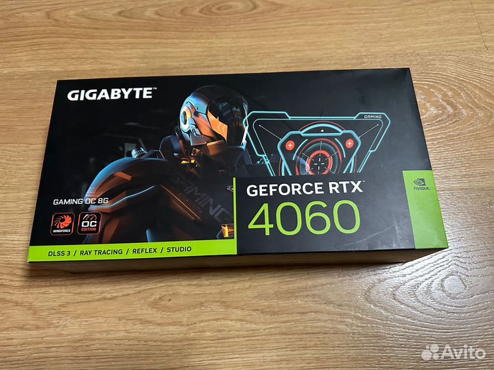 Видеокарта gigabyte 4060 Gaming OC 8gb