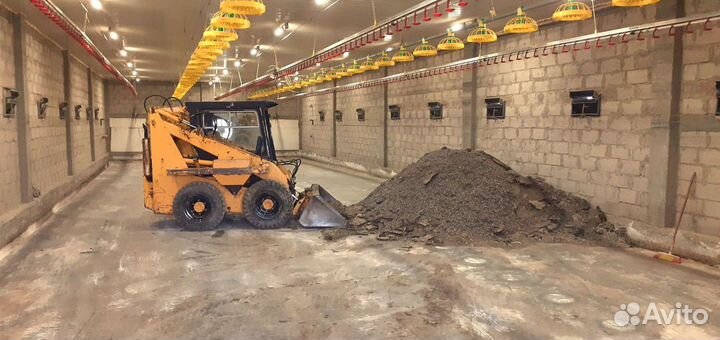 Услуги мини погрузчика