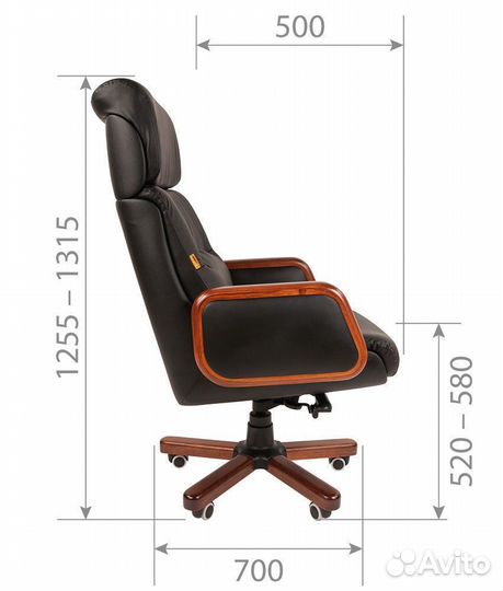 Кресло руководителя Chairman 417