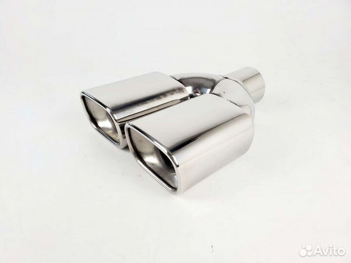 Насадка на глушитель двойная 63*95*255