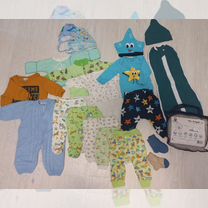 Одежда для новорожденных пакетом 56-68