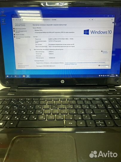 Ноутбук HP Pavilion g6 core i5 3317U озу 12 Gb
